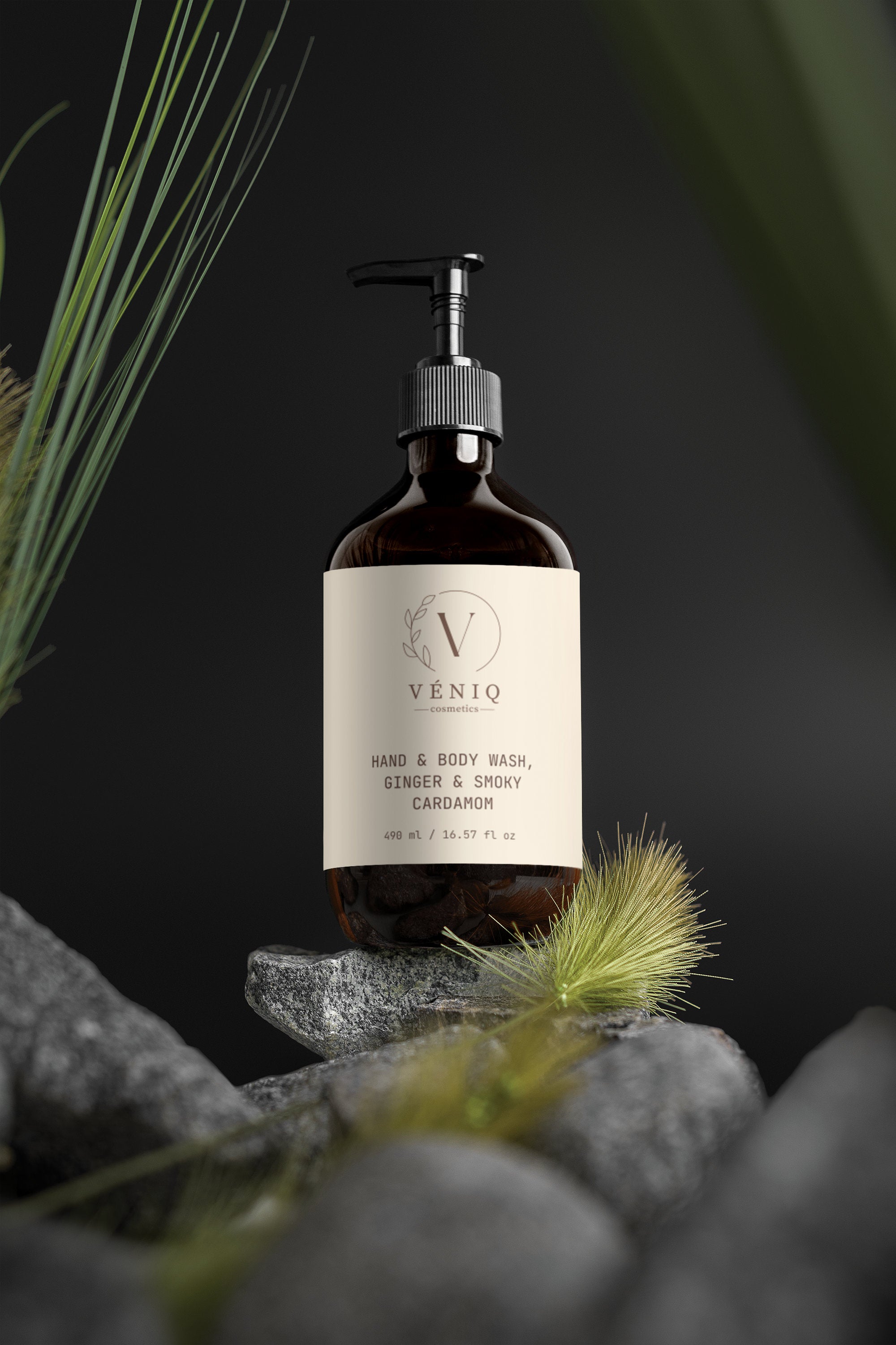 Hand & Body Wash, Ginger & Smoky Cardamom