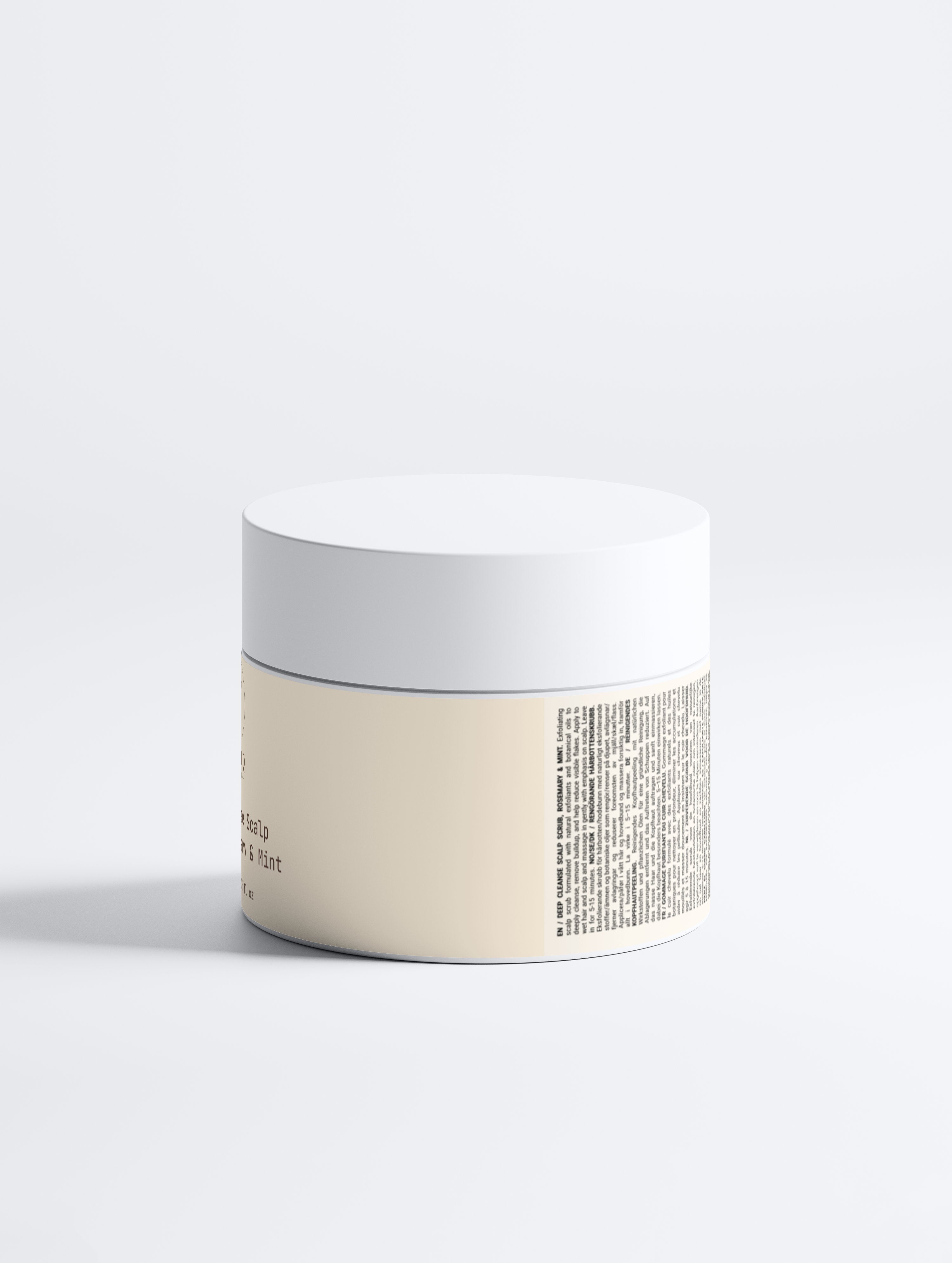 Deep Cleanse Scalp Scrub, Rosemary & Mint